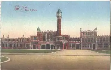 Gand Bahnhof o 5.12.1915 Feldpoststempel  S.B. I./J.R.179