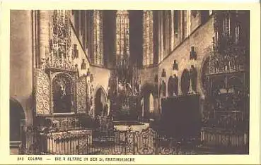 Colmar Altare der St. martinskirche, * ca.1938