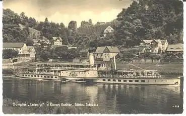 Elbdampfschiff "Leipzig" o 7.5.1962