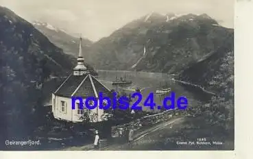 Geirangerfjord Kirche NORWEGEN  *1929
