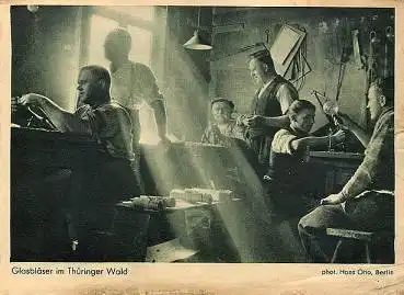 Glasbläser im Thüringer Wald *ca. 1030