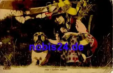 Dame Hund Mode o 1915