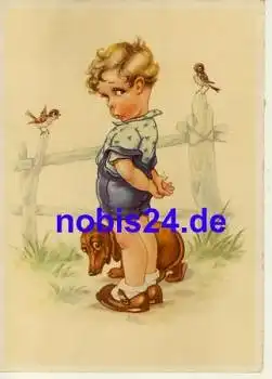 Dackel Kind Vögel *ca.1940