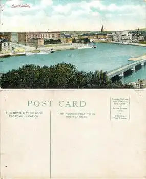 Stockholm Totalansicht *ca.1910