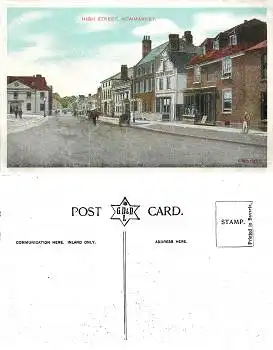 Newmarket High Street Grafschaft Suffolk *ca.1910