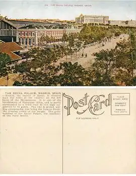 Madrid Royal Palace *ca.1910