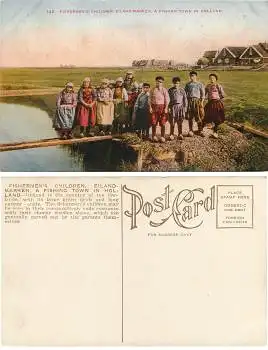 Holland Eiland-Marken Fisching Town *ca.1910