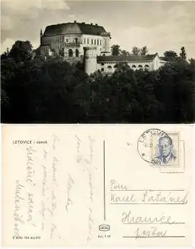 Letovice zamek o 27.6.1955