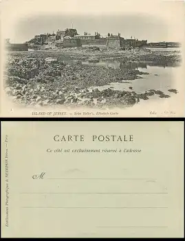 Jersey Saint Helier Elisabeth Castle *ca.1910
