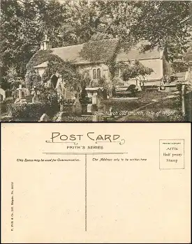 Isle of Wight Bonchurch Old Church *ca.1920