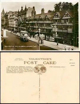 London Holborn Old Staple Inn *ca.1930