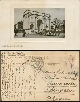 London Marble Arch o 28.11.1908