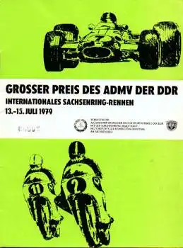 Großer Preis des ADMV der DDR, Sachsenring-Rennen, 15.07.1979