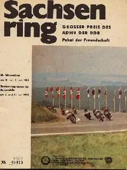 Großer Preis des ADMV der DDR, Sachsenring-Rennen, 09.07.1983