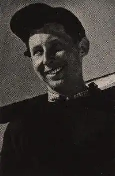 Olympische Spiele 1936 Franz Pfnür, Sieger in der Kombination Abfahrt-Slalom für Herren Sammelbild, keine AK