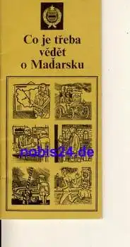 Madarsku Budapest Ungarn  1968 Heft 48 Seiten