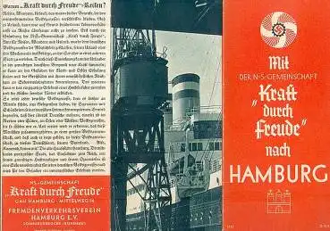 KdF Prospekt Fahrt nach Hamburg 1935