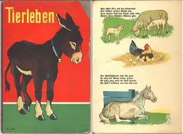 Kinderbuch Tierleben ca.1930