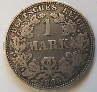 1 Mark 1896 A Erhaltung!