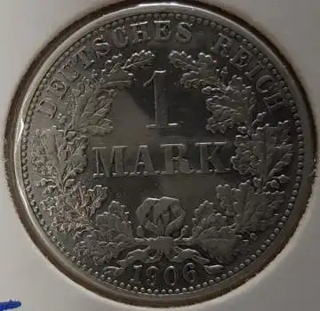 1 Mark 1906 F vz+ Deutsches Reich