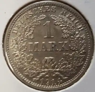1 Mark 1914 D vz-stgl