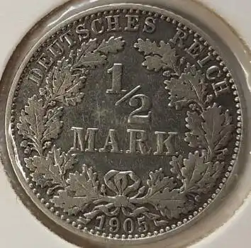 1/2 Mark 1905 E