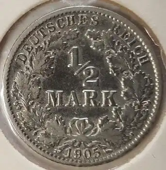 1/2 Mark 1905 J