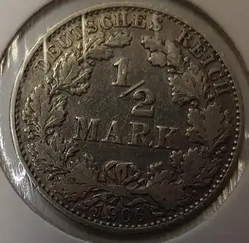 1/2 Mark 1906 D