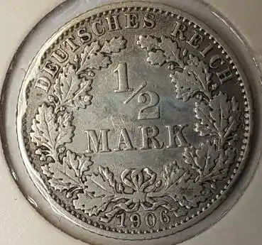 1/2 Mark 1906 E