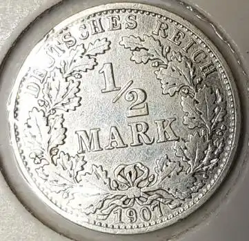 1/2 Mark 1907 A
