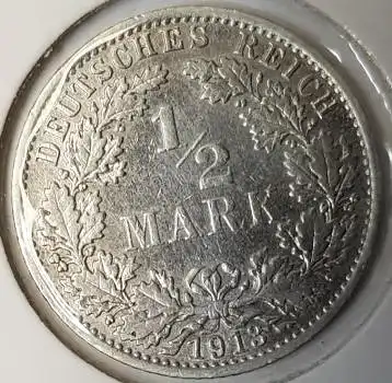 1/2 Mark 1913 A vz-stgl