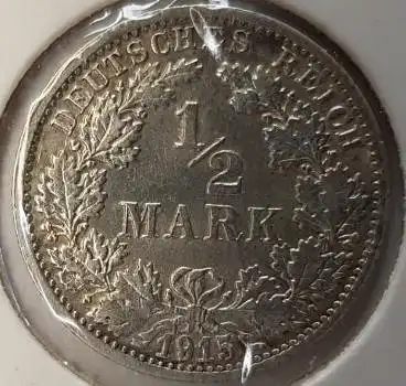 1/2 Mark 1915 F vz-stgl