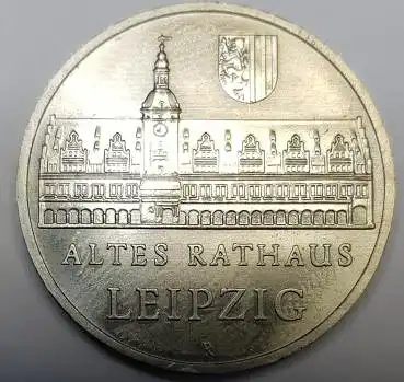 Jäger 1596 - 5 Mark 1984 Leipzig Alte Rathaus DDR