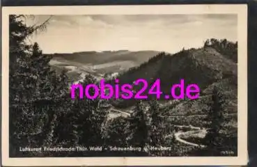 99894 Friedrichroda Schauenburg Heuberg o ca.1961