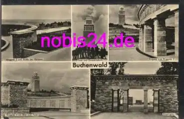 Weimar Buchenwald KZ-Gedänkstätte *ca.1966