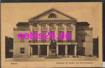 Weimar Denkmal Theater o 27.5.1921