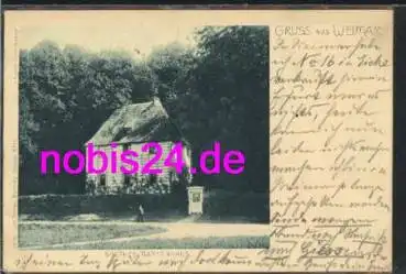 Weimar Goethes Gartenhaus o 22.1.1904