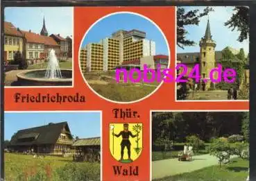 99894 Friedrichroda Gasthof Schloss Park o 7.9.1984