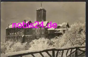 99817 Eisenach Wartburg im Winter o 29.12.1953