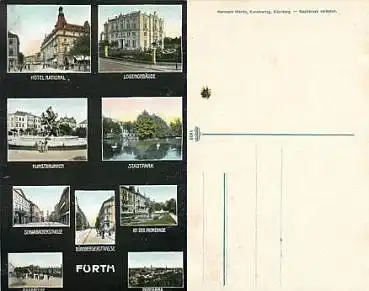 90762 Fürth Freimaurerloge  *ca. 1917