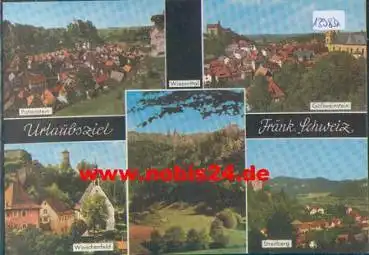 91278 Fänkische  Schweiz, Pottenstein, Wiesenttal, Gößweinstein, Waischenfeld *ca. 1970