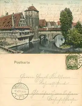 Nürnberg Henkersteg o 7.10.1904