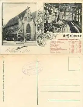 Nürnberg Bratwurstglöcklein  ca.1911