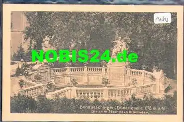 78166 Donaueschingen Donauquelle  16.7.1925