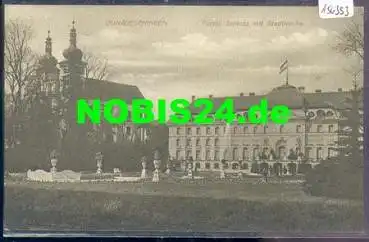 78166 Donaueschingen Schloss mit Stadtkirche *16.7.1925