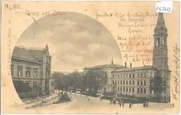 02763 Zittau Das Johanneum o 20.6.1900