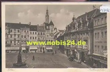 02763 Zittau, Rathausplatz, gebr. ca. 1930