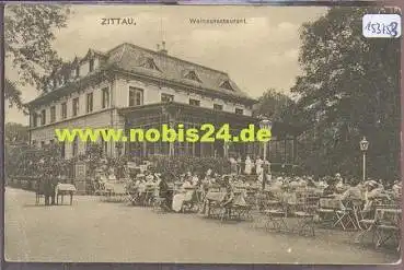 02763 Zittau Weinau Restaurant o 9.4.1917