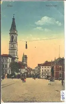 02763 Zittau Bautznerstraße Straßenbahn o 11.6.1921