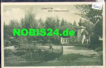 02708 Löbau, Kaiser Wilhelm-Denkmal o 10.7.1931